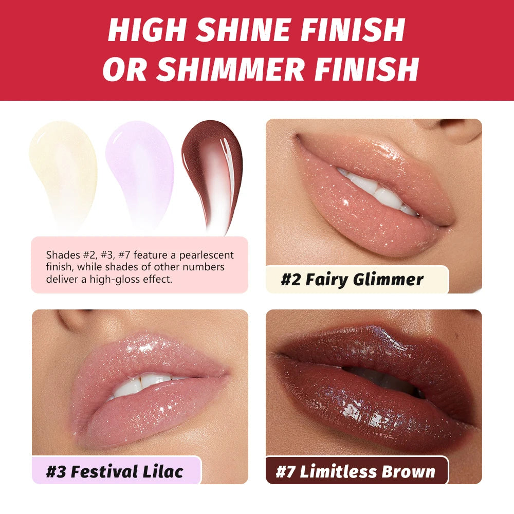 Plumping Lip Gloss with Mirror Shine Finish - 3