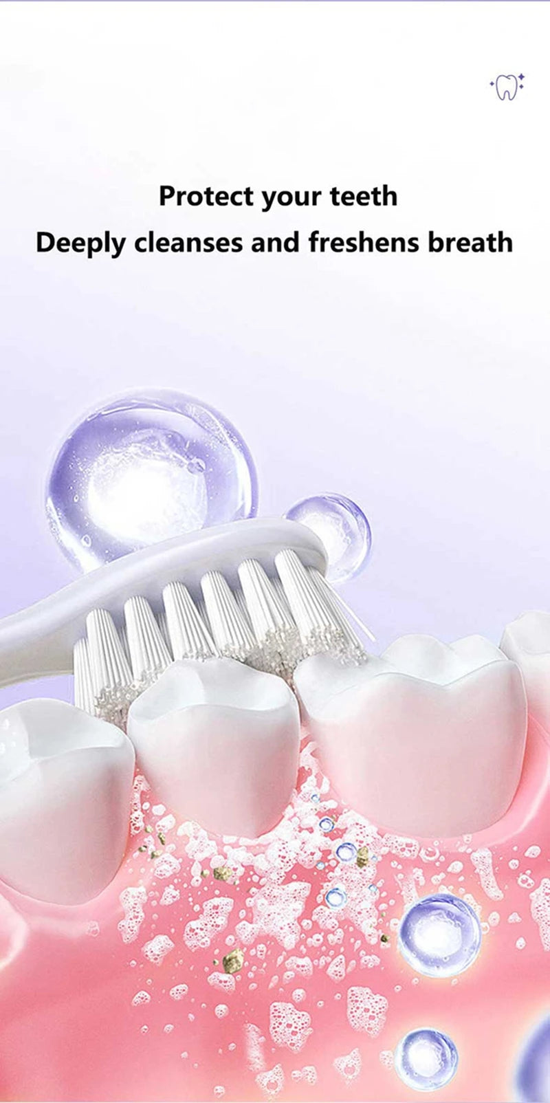 Whitening Toothpaste for Deep Cleaning and Fresh Breath