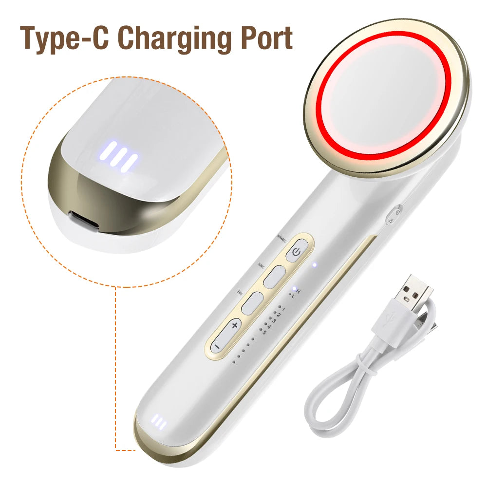 Ultrasonic Body Slimming Massager with EMS and Infrared Technology