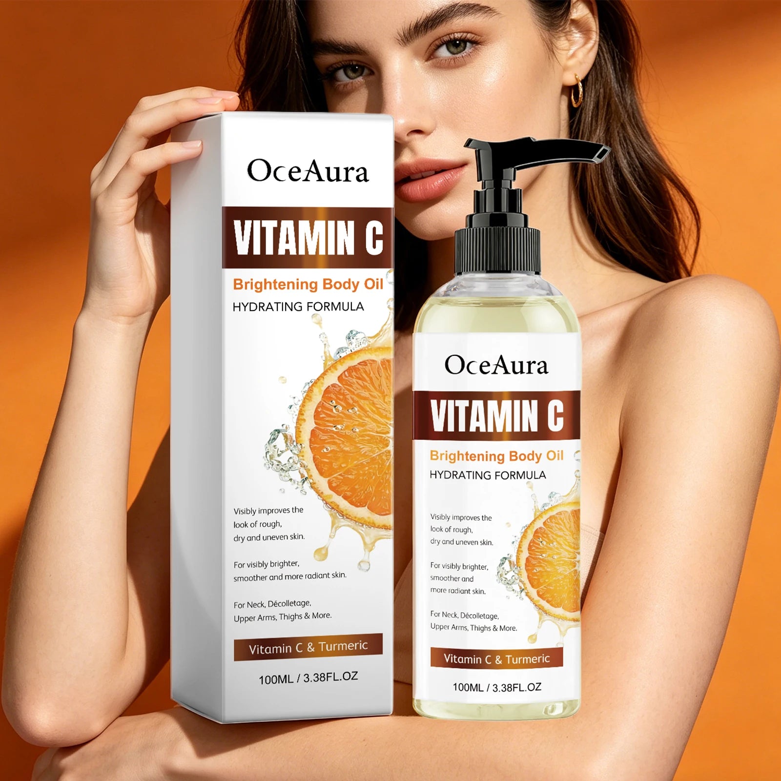 Turmeric Vitamin C Glow Body Oil for Radiant Skin - 11