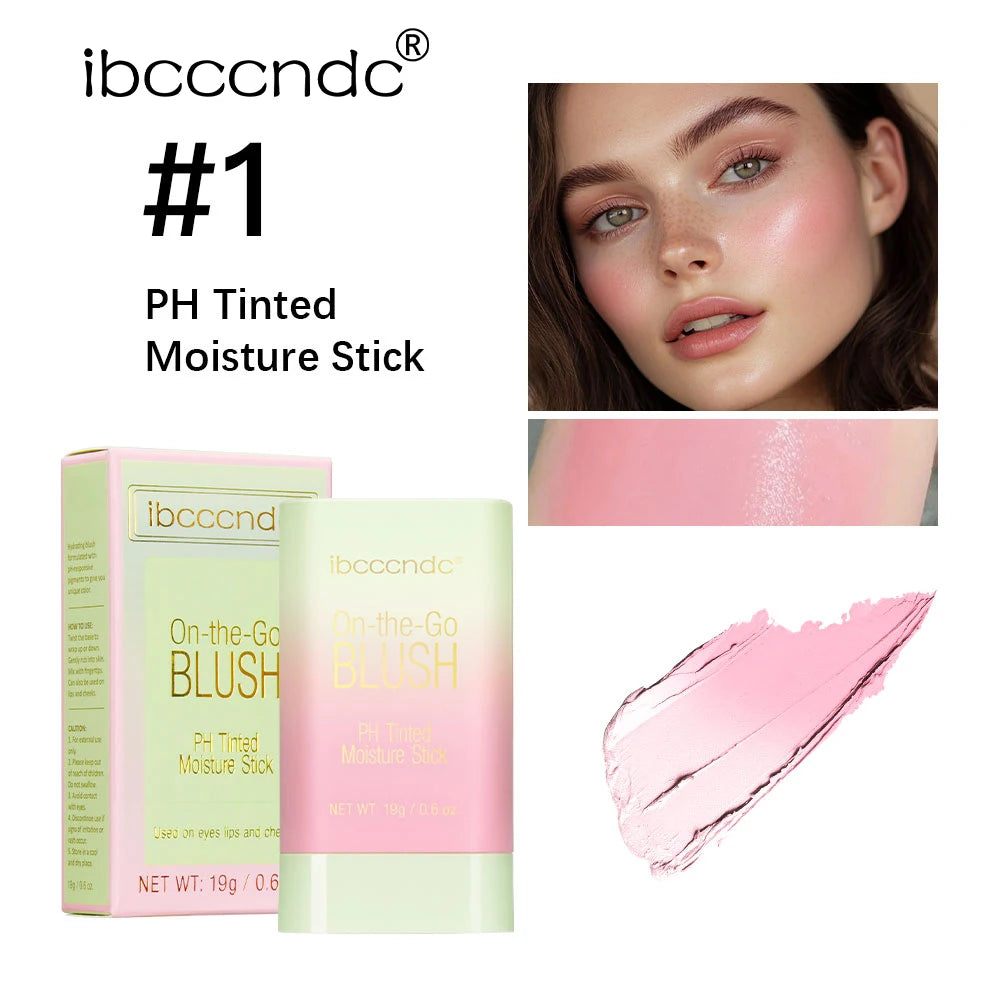 Eraser Blush Stick Natural Moisturizing Tinted Finish