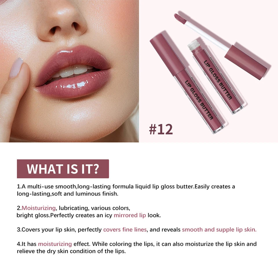Moisturizing Lip Gloss for a High Shine Mirror Finish - 11