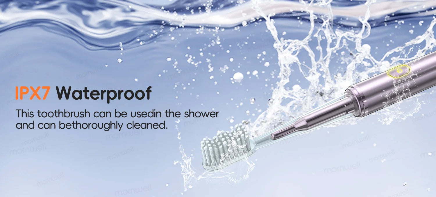 Electric Toothbrush with 3 Cleaning Modes and Smart Timer - 11