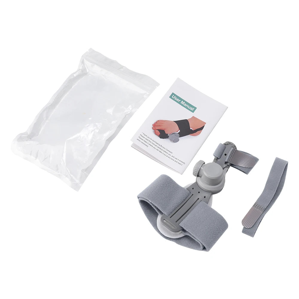 Adjustable Toe Corrector for Painless Bunion Alignment