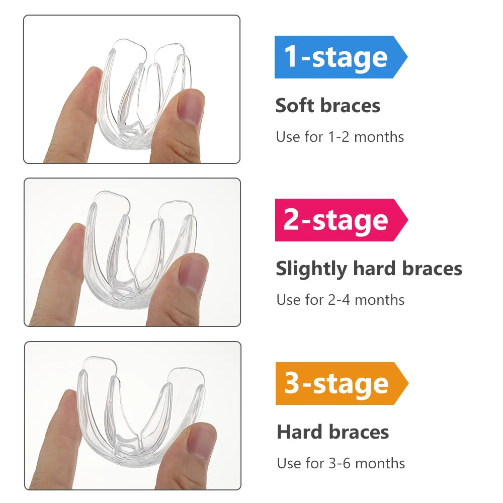Kids Dental Orthodontic Braces 3 Stage Teeth Alignment Trainer - 4