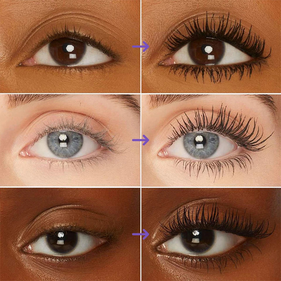 5D Mascara Waterproof Lengthening and Volumizing Eyelash Makeup