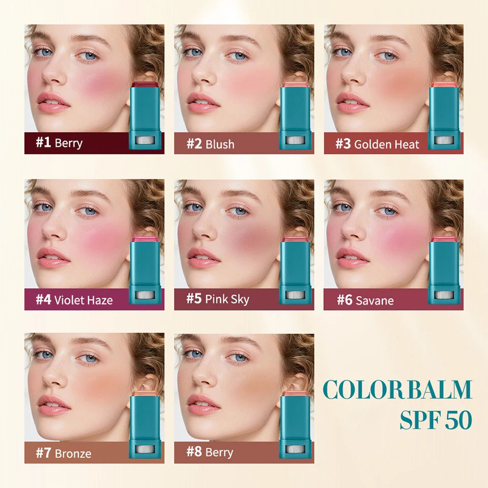 Color Balm SPF 50 Tinted Sunscreen Stick for Face