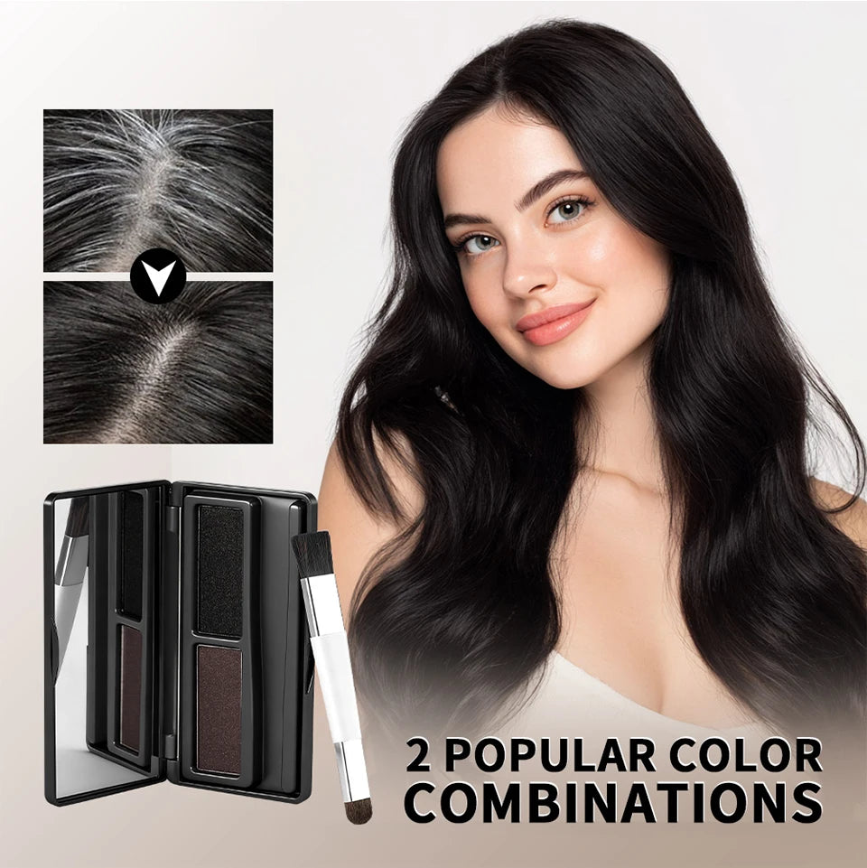 Hairline Shadow Powder for Natural Root and Gray Hair Coverage - 9