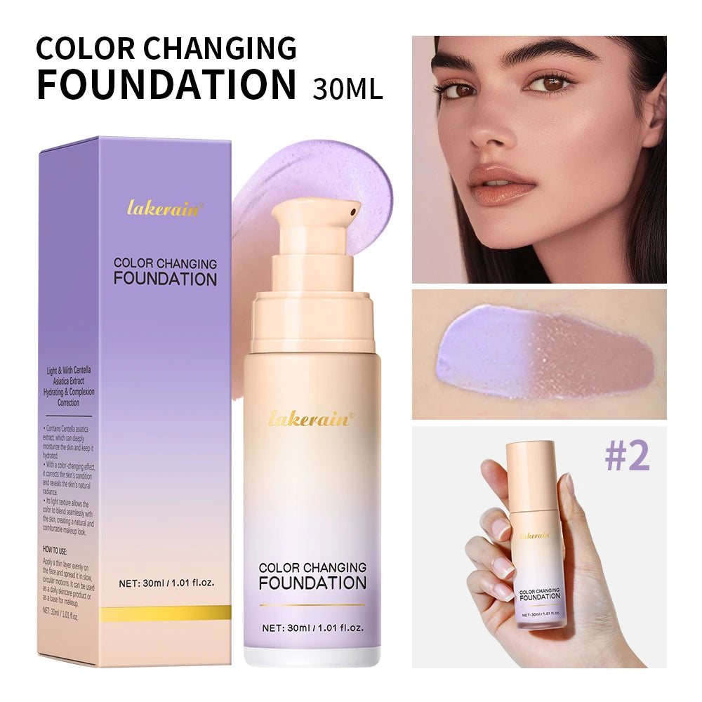 Color Changing Foundation for a Radiant Flawless Glow - 22