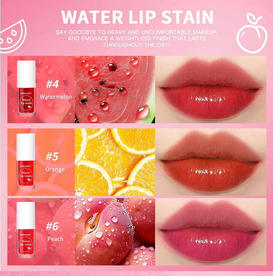 Water Lip Stain Long Lasting Waterproof Lip and Cheek Tint - 10