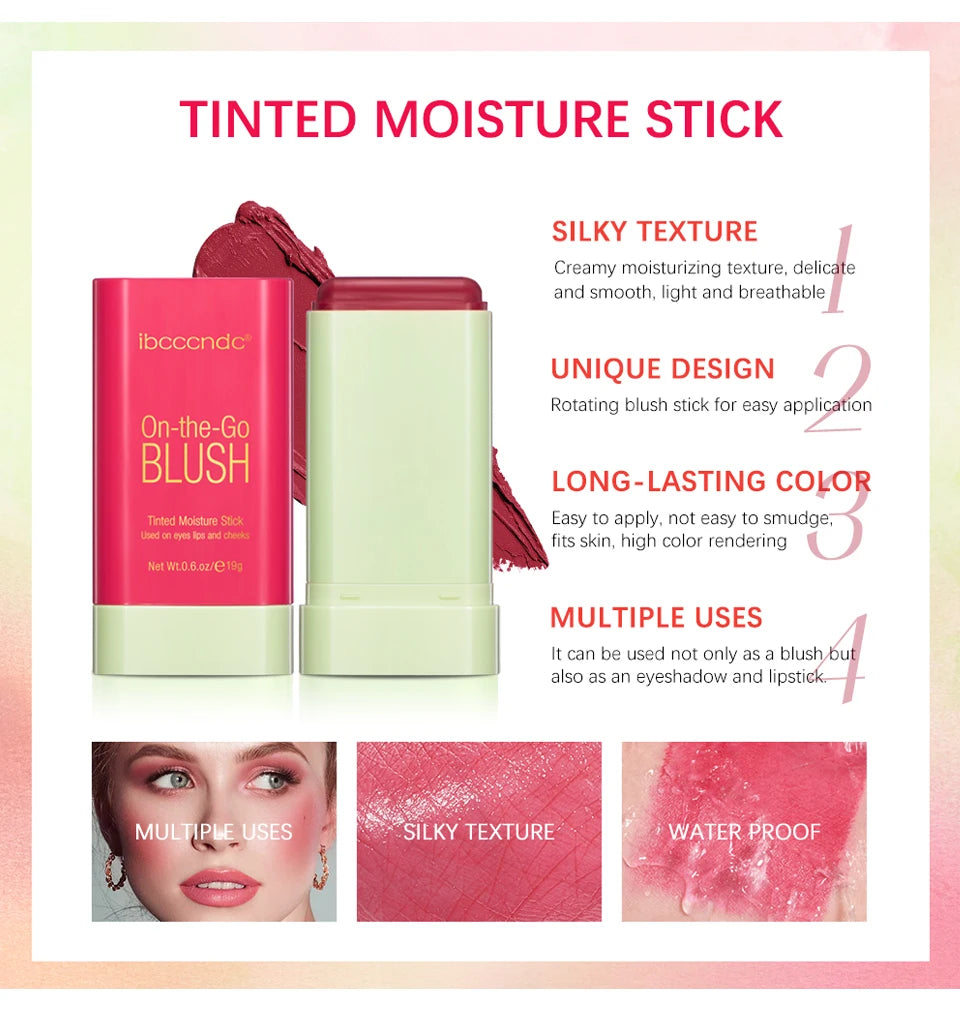 Eraser Blush Stick Natural Moisturizing Tinted Finish - 20