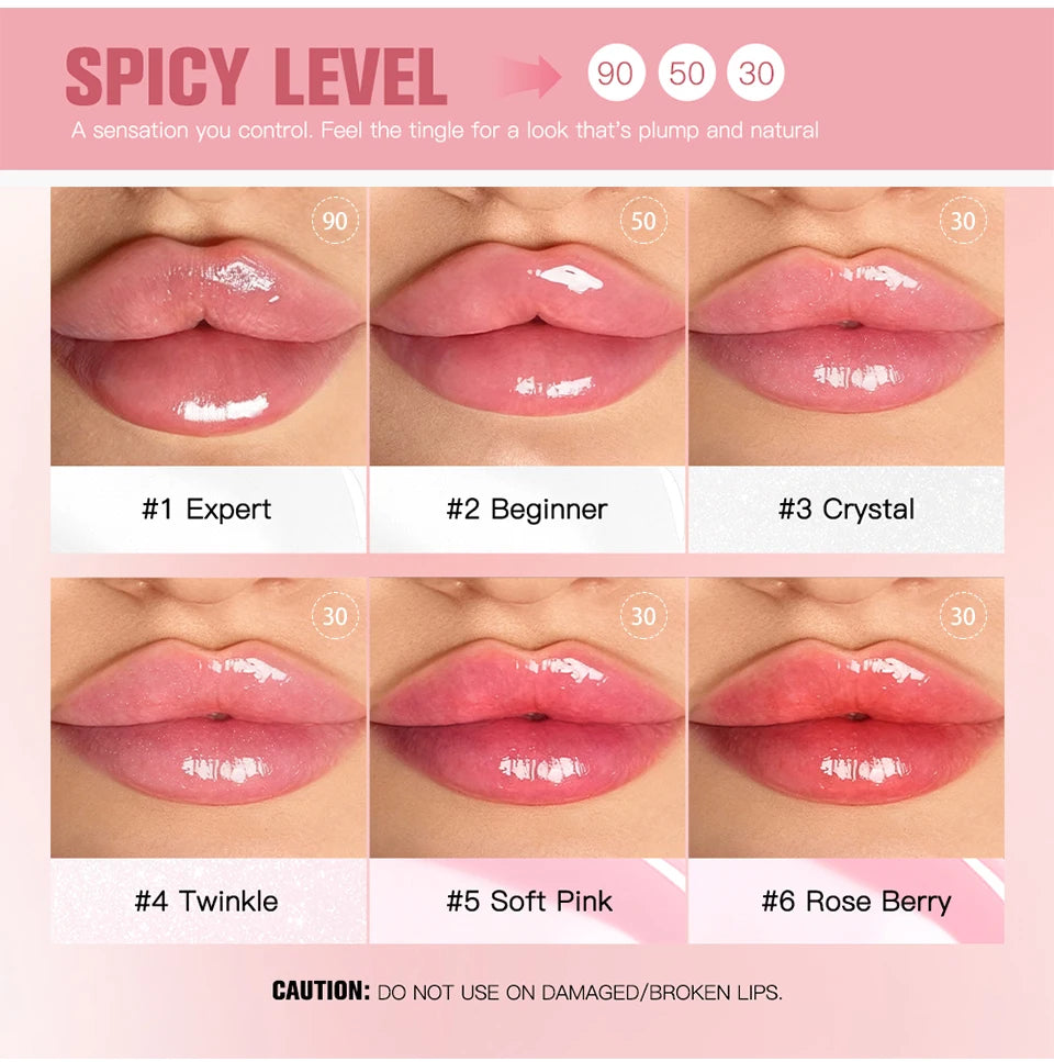 Lip Plumper Serum for Instant Fuller Lips