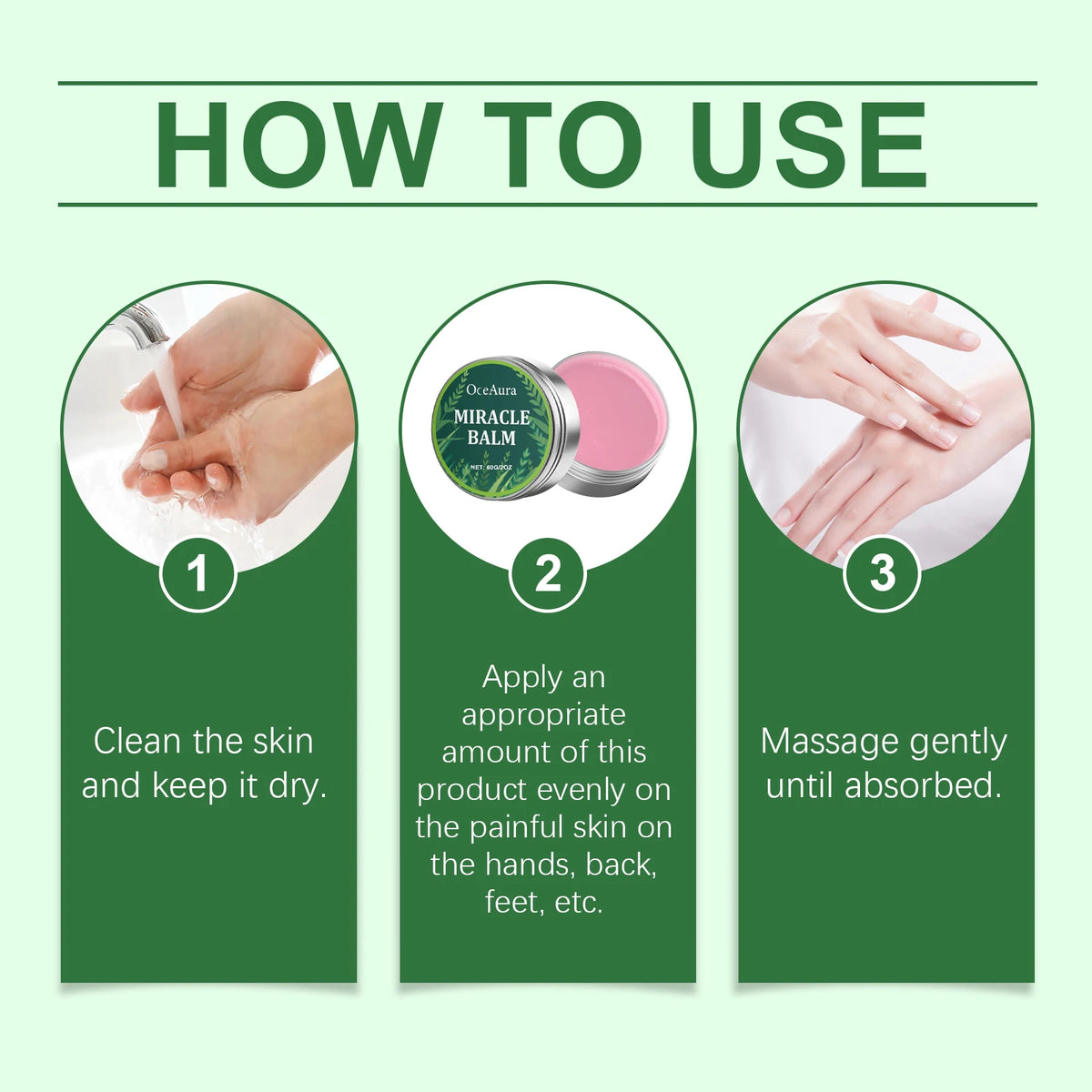 Herbal Body Massage Balm for Muscle and Joint Relief