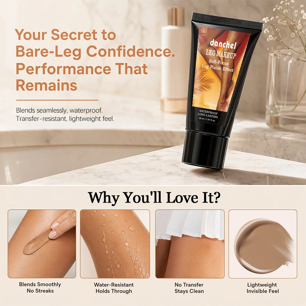 Body Foundation Leg Makeup Waterproof Concealer - 2