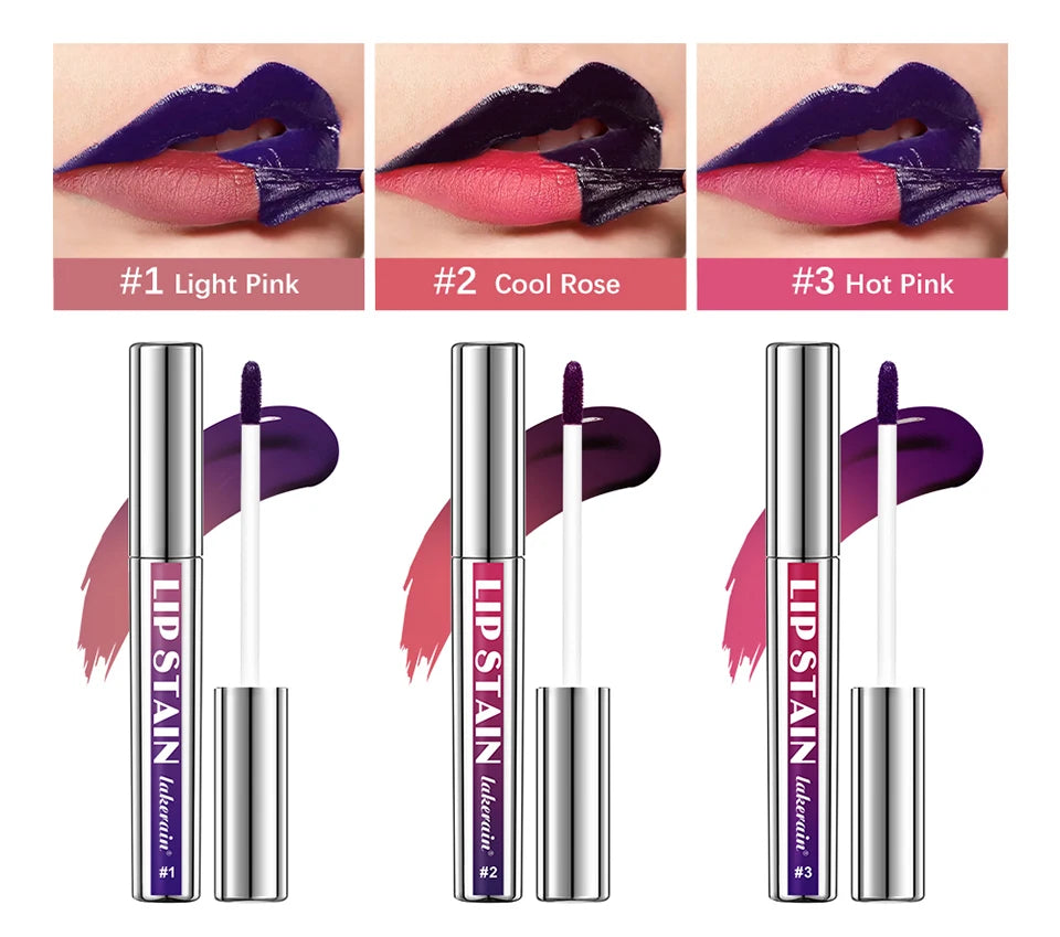 Peel Off Lip Stain Set Waterproof Long Lasting