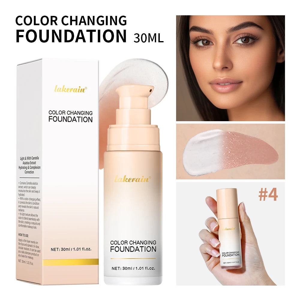 Color Changing Foundation for a Flawless Radiant Complexion - 22