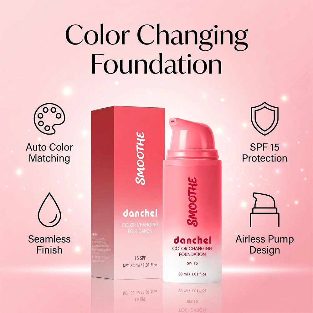 Color Changing Foundation Seamless Coverage - 2
