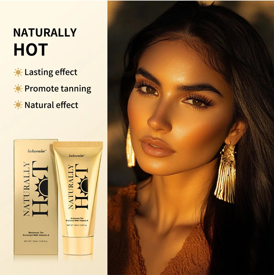 Hot Tanning Cream for Long Lasting Natural Bronzed Skin