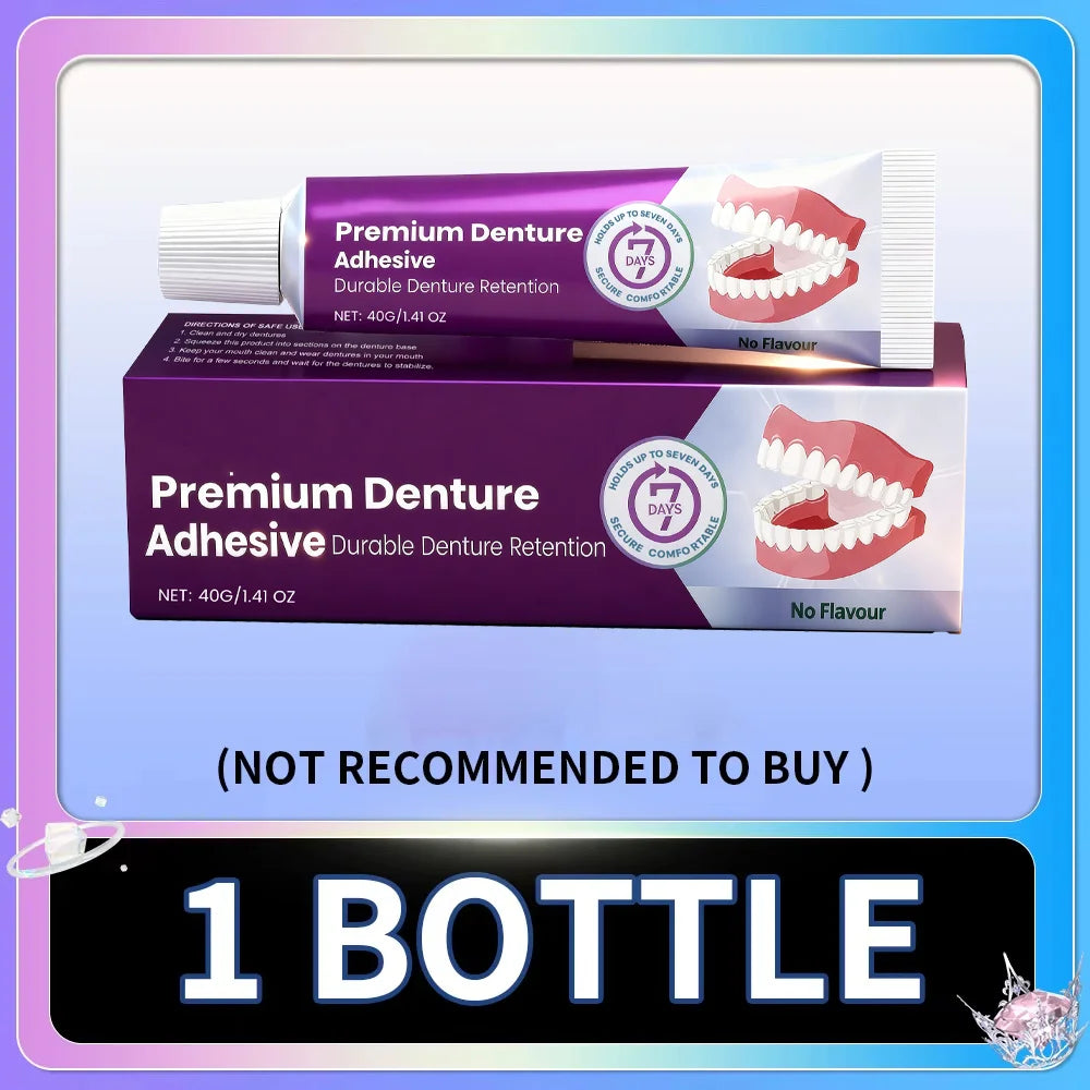 Denture Adhesive Cream for Stable Hold and Comfort - 9