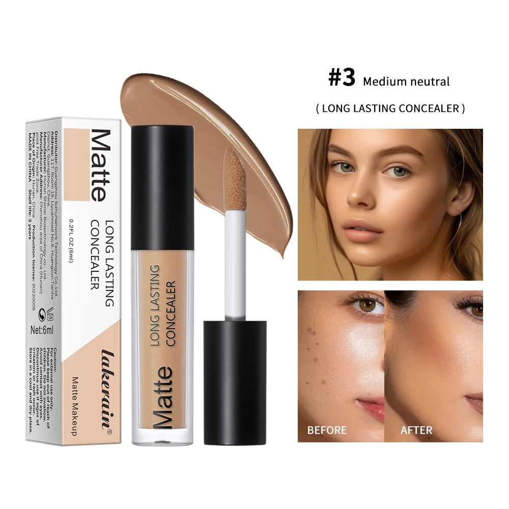 Liquid Face Concealer High Coverage Matte Finish - 22