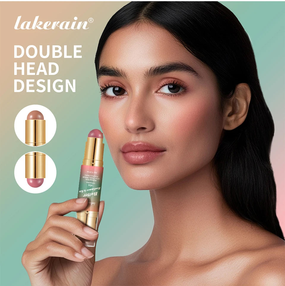 Dual Ended Makeup Stick for Blush and Contour