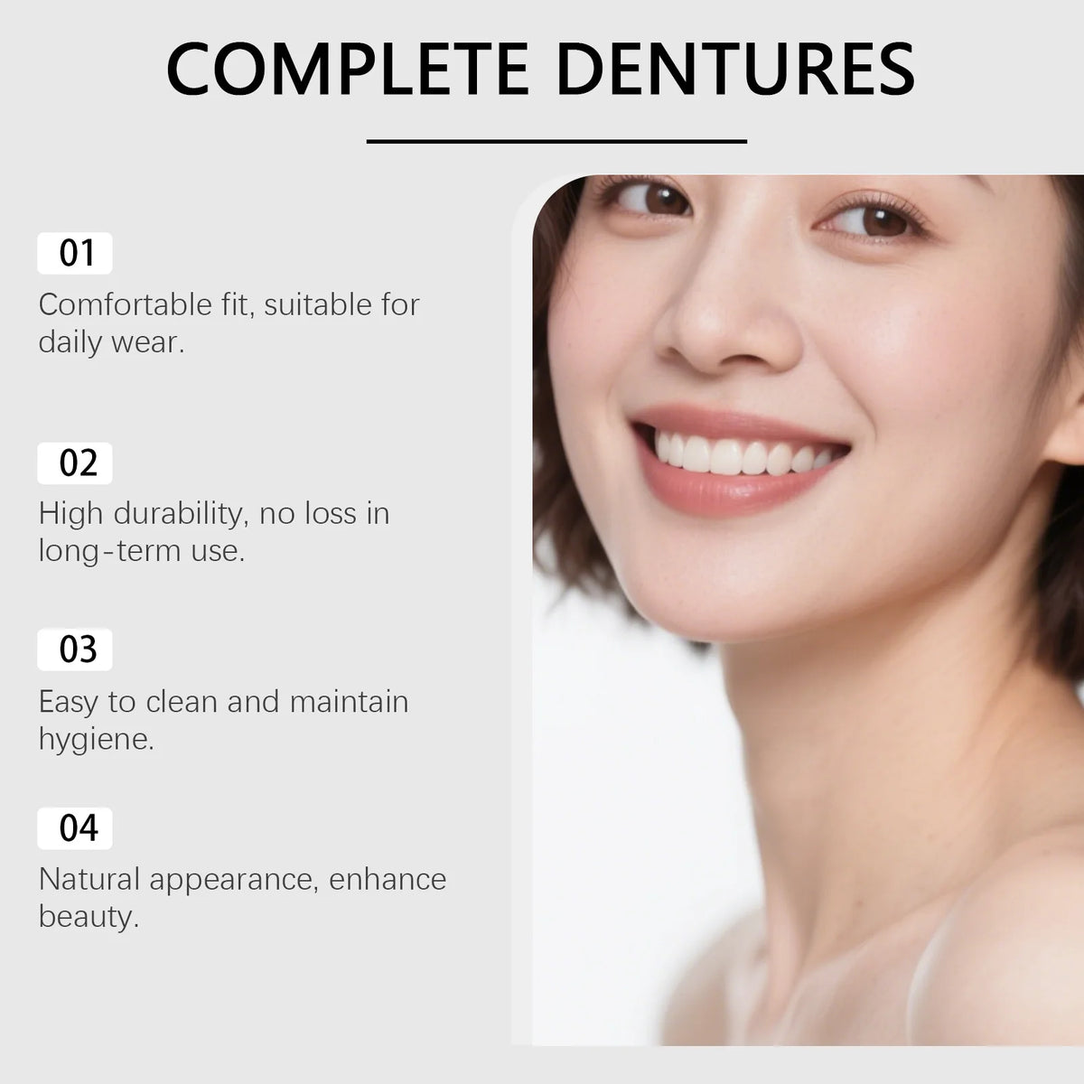 Denture Decoration Set for a Perfect Smile