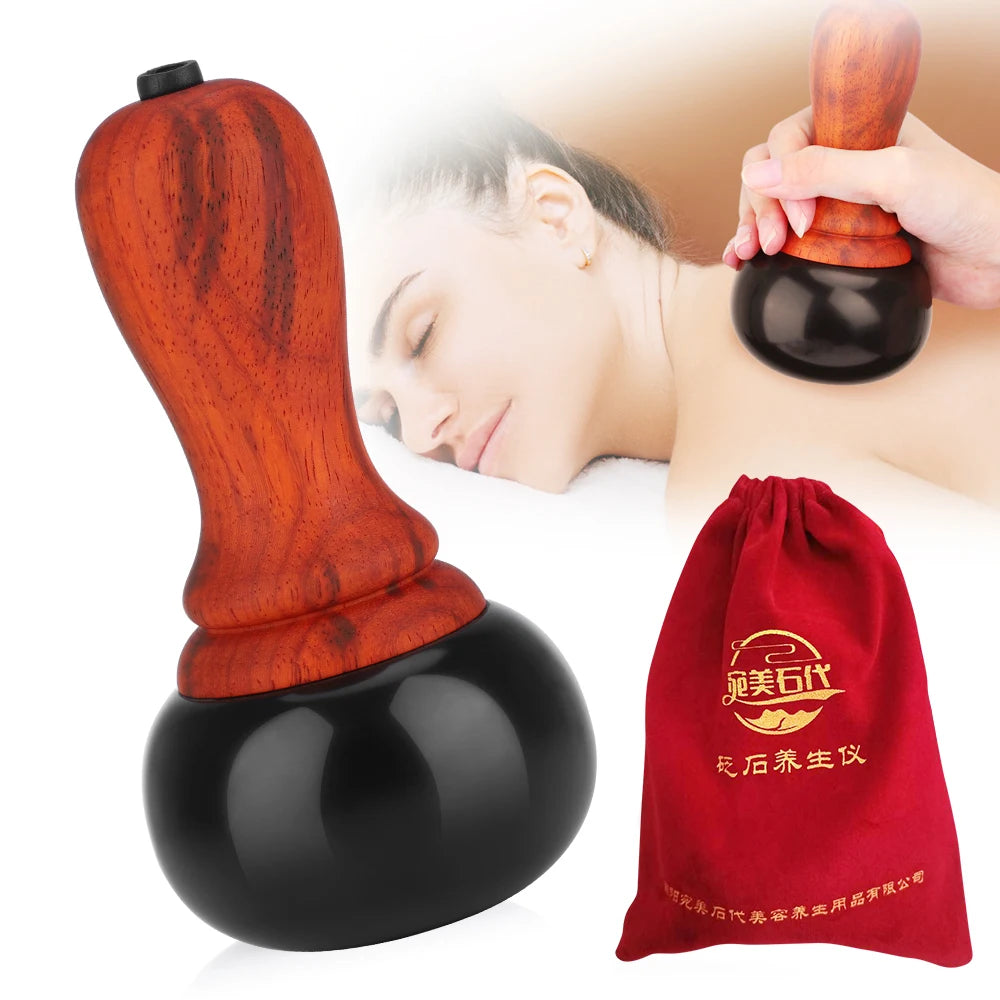 Electric Hot Stone Massager with Adjustable Heat - 1