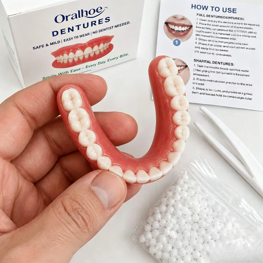 Adjustable Cosmetic Dentures for a Natural Looking Smile