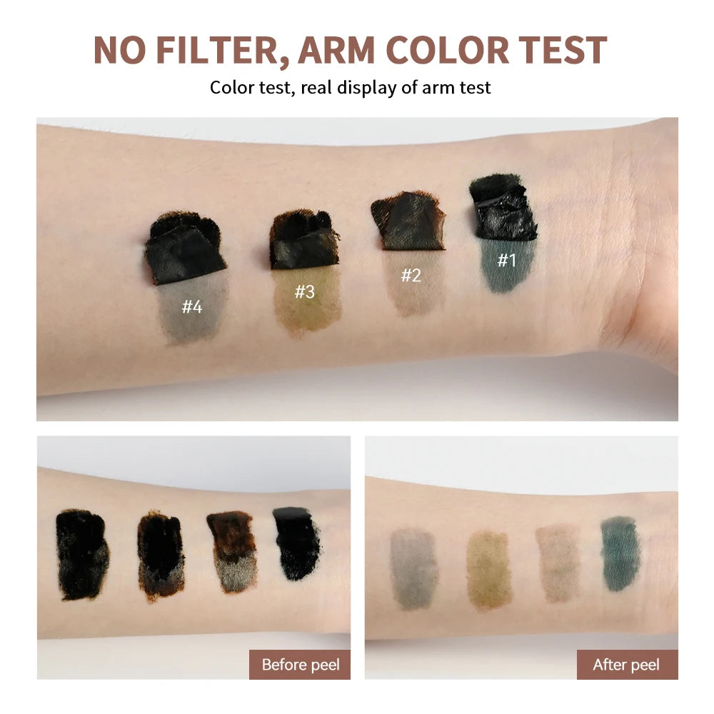 Peel Off Eyebrow Gel Waterproof Tint for Long Lasting Defined Brows