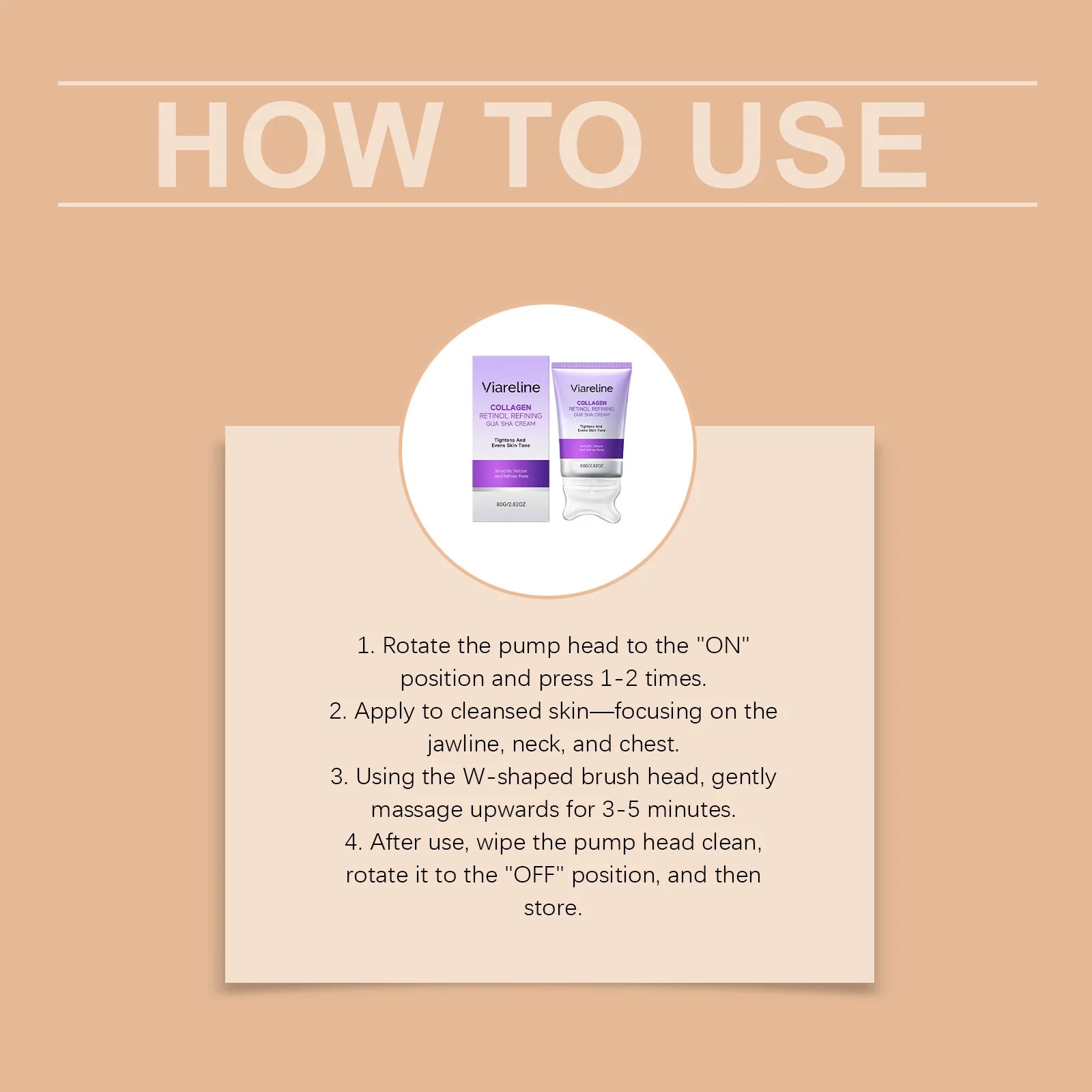 Collagen Retinol Gua Sha Cream for Facial Lifting and Moisturizing - 13
