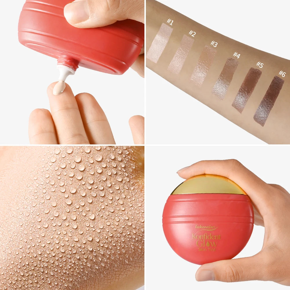 Glow Skin Tint Foundation Lightweight Buildable Coverage