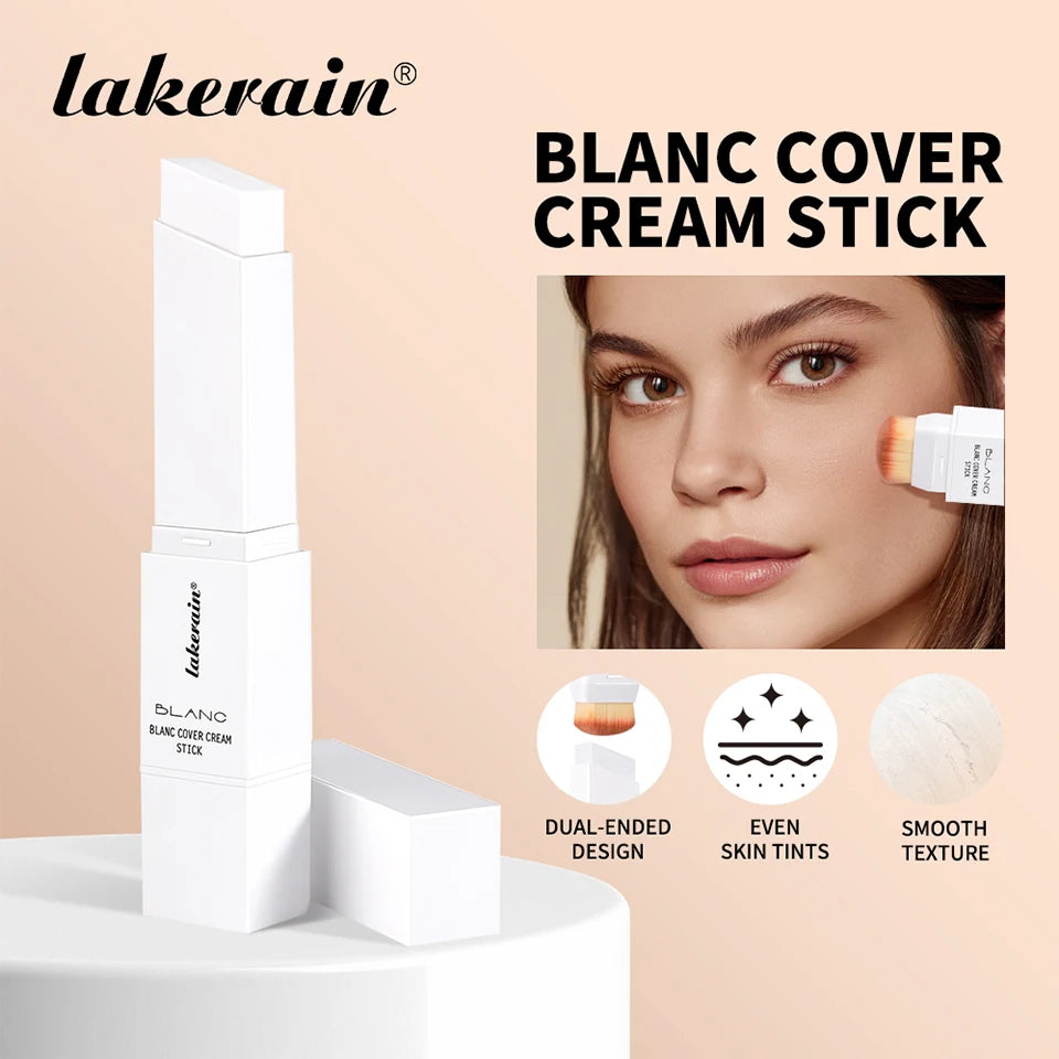 Blanc Cover Cream Stick with Built-in Brush for Flawless Coverage - 7