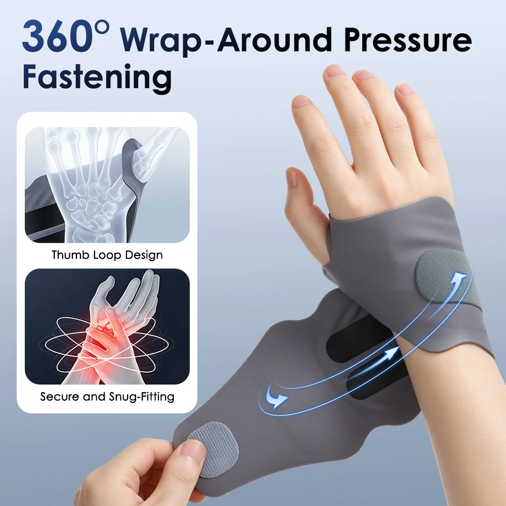 Electric Wrist Massager with Microcurrent Muscle Relief - 5
