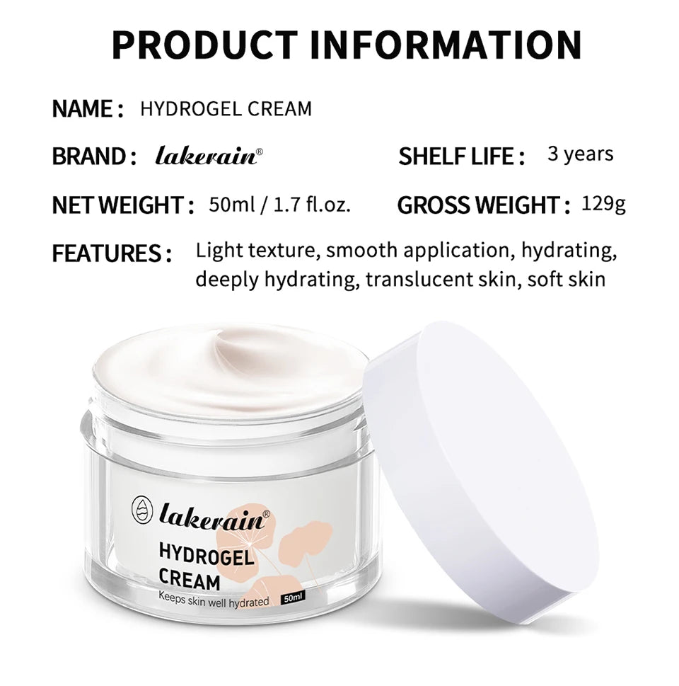 Hydrogel Face Cream for Deep Hydration