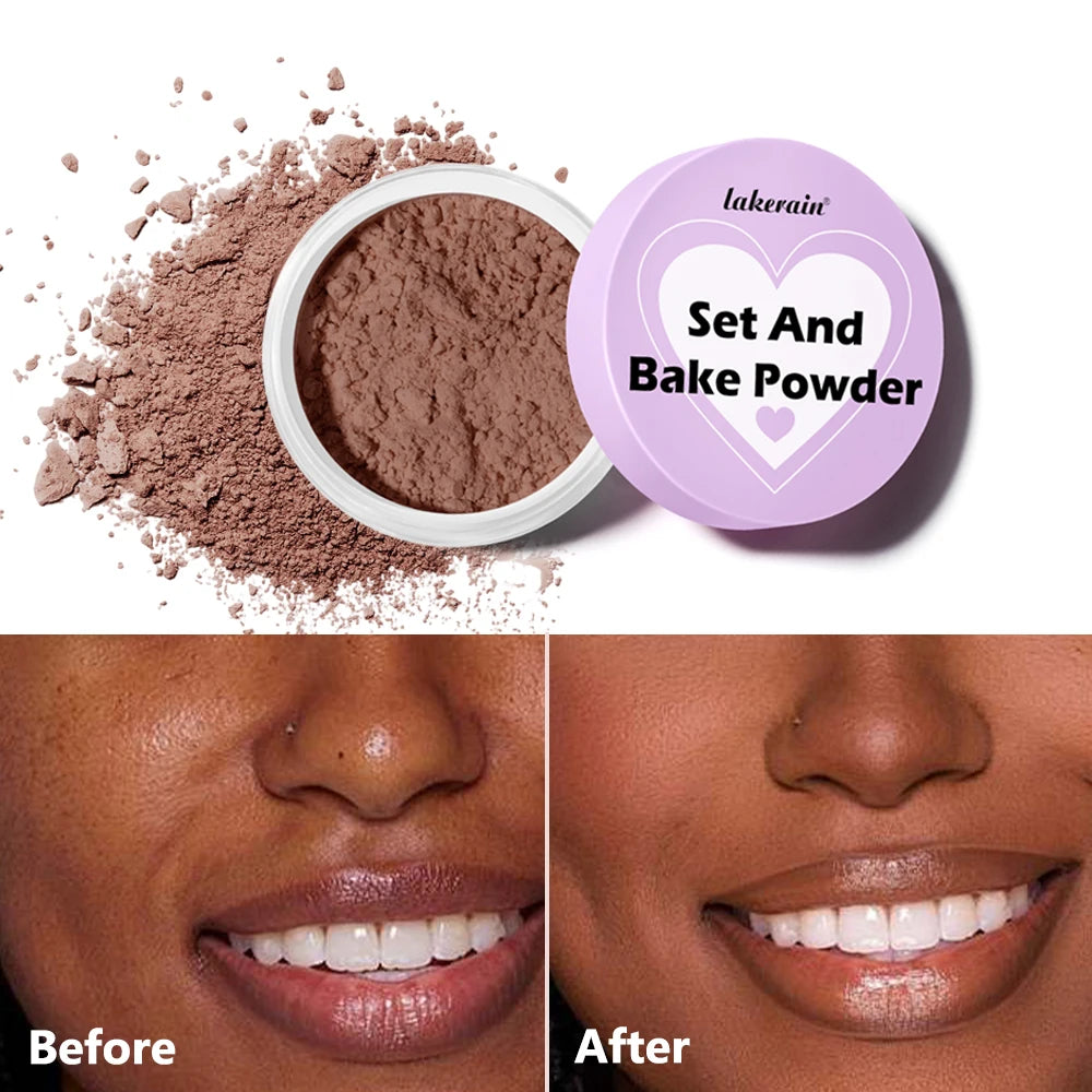 Set and Bake Powder for a Smooth Matte Finish - 2