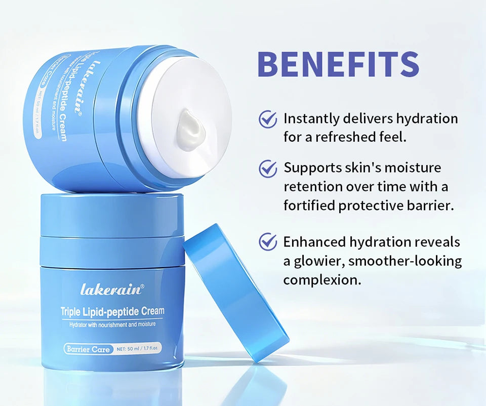 Triple Lipid Peptide Cream for Deep Hydration - 10