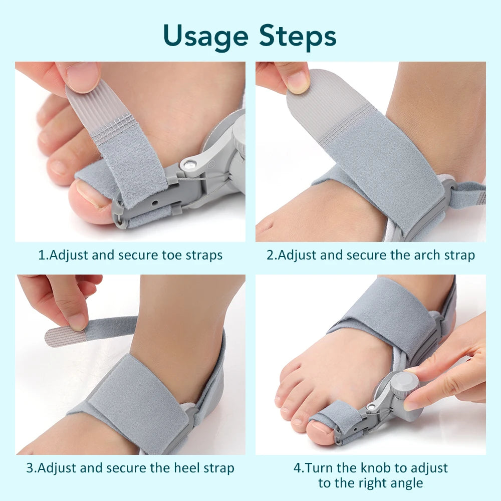 Adjustable Toe Corrector for Painless Bunion Alignment - 19