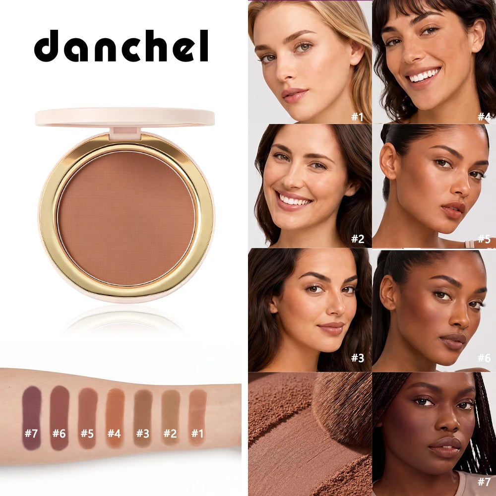 Pressed Powder Bronzer Matte Sculpting Makeup - 1