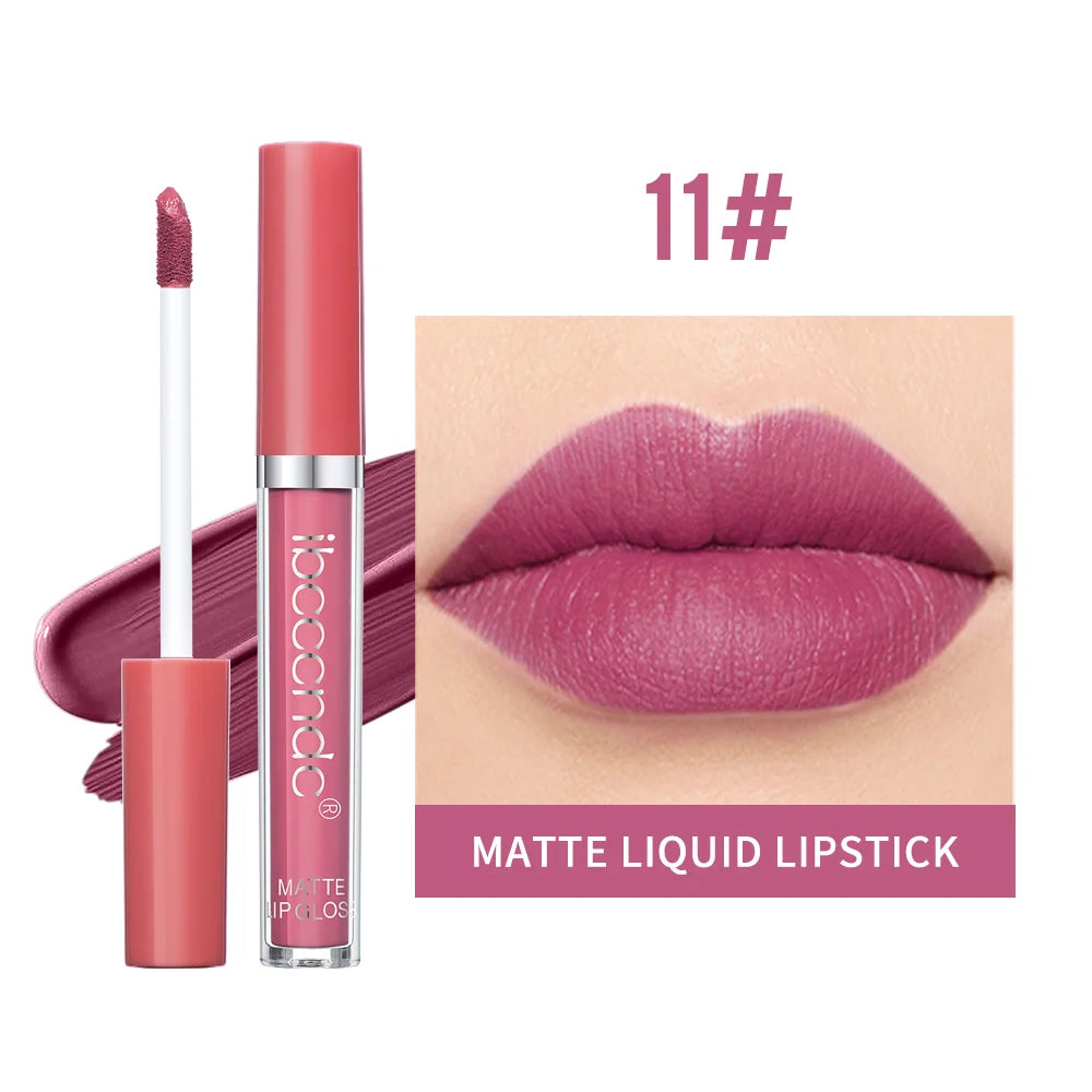 Matte Velvet Liquid Lipstick Long lasting waterproof wear - 23