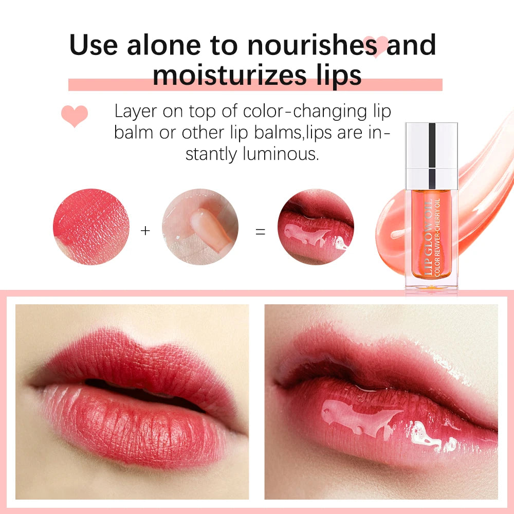 Crystal Jelly Lip Glow Oil for Hydrated Plump Lips - 5