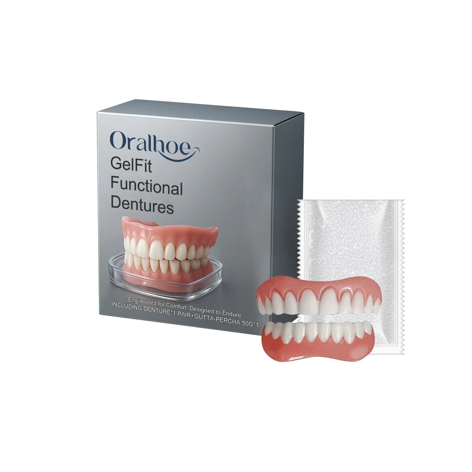 Temporary Denture Reliner Kit for a Natural Smile - 22