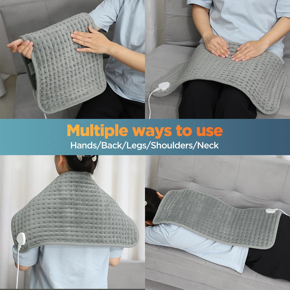 Electric Heating Pad with 10 Temperature Settings