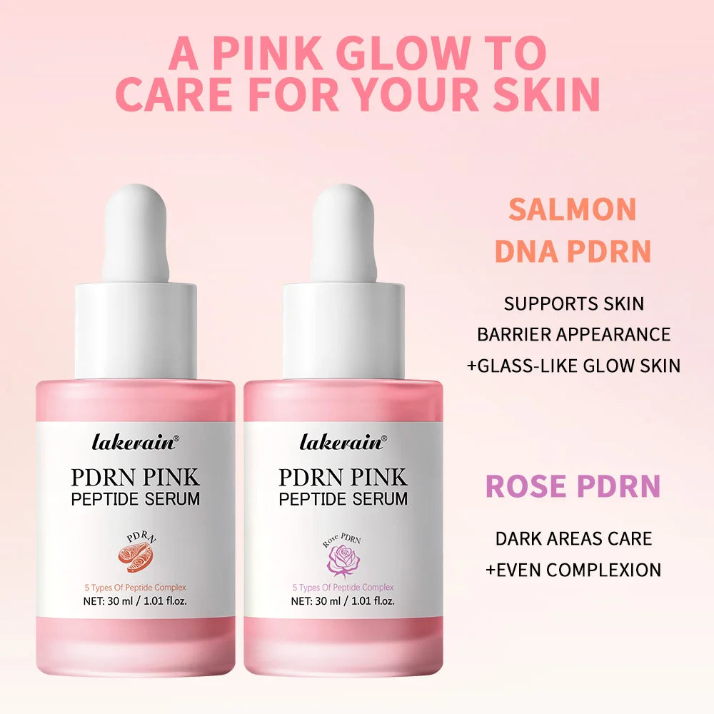 Salmon PDRN Peptide Serum and Collagen Balm Set for Deep Hydration