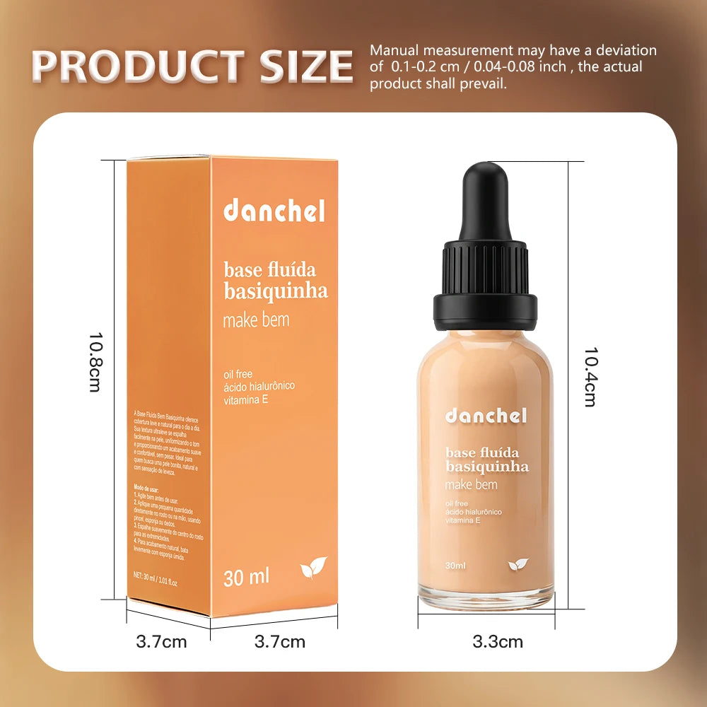 Basic Lightweight Liquid Foundation for a Smooth Matte Finish