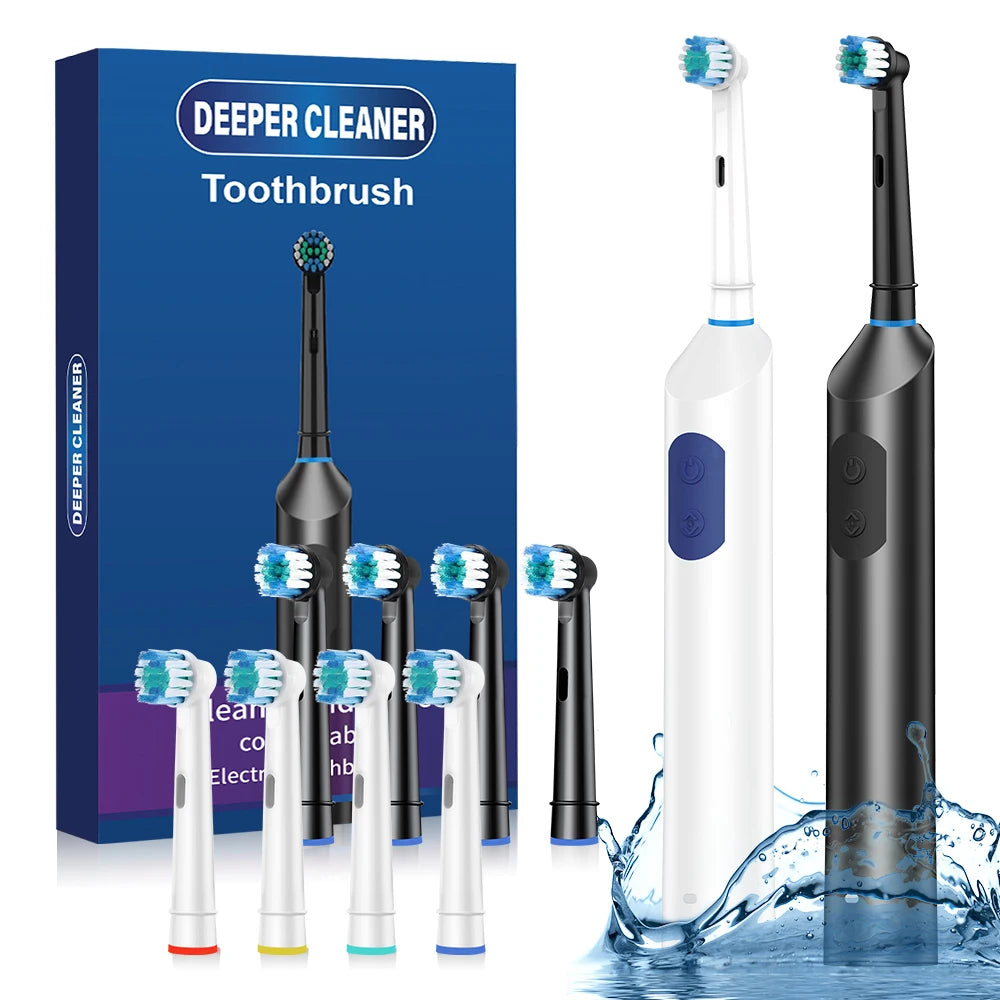 Rotating Electric Toothbrush with Five Cleaning Modes - 7