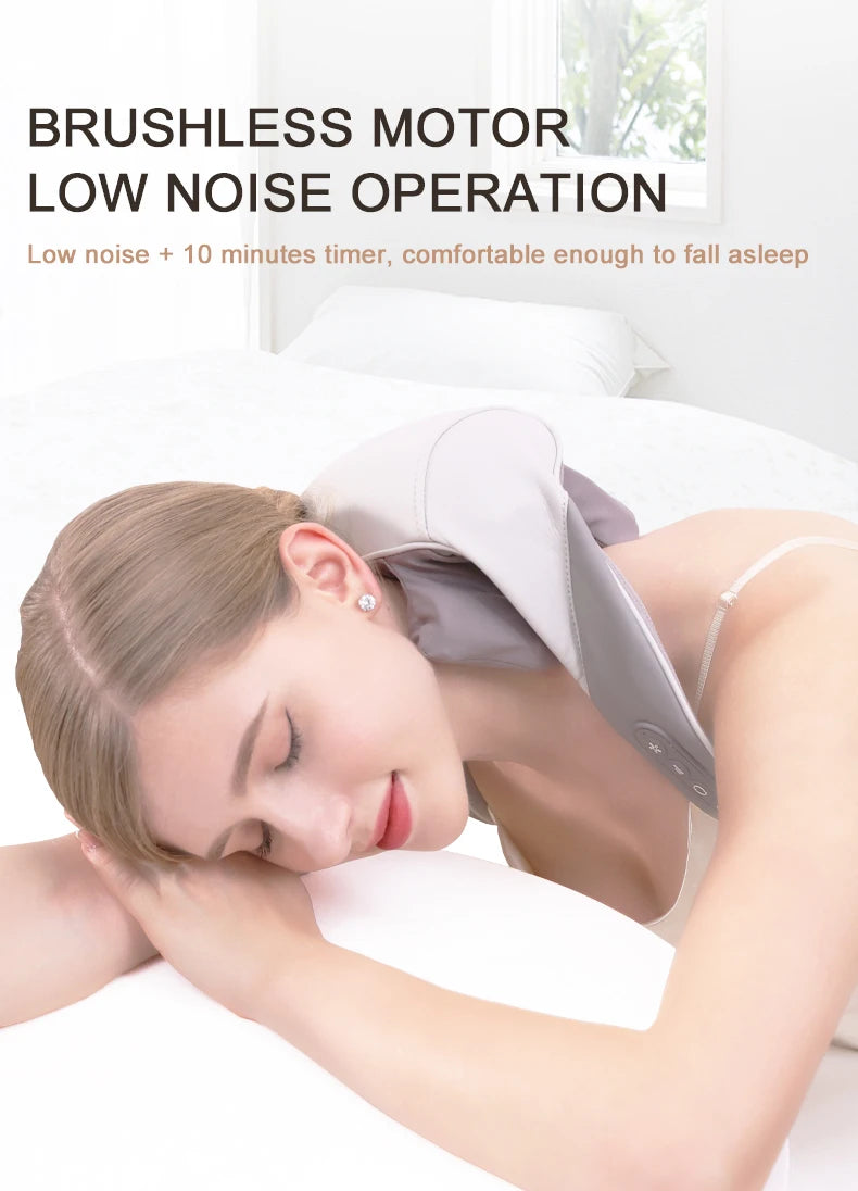 Wireless Neck and Shoulder Massager with Deep Tissue Heat - 14