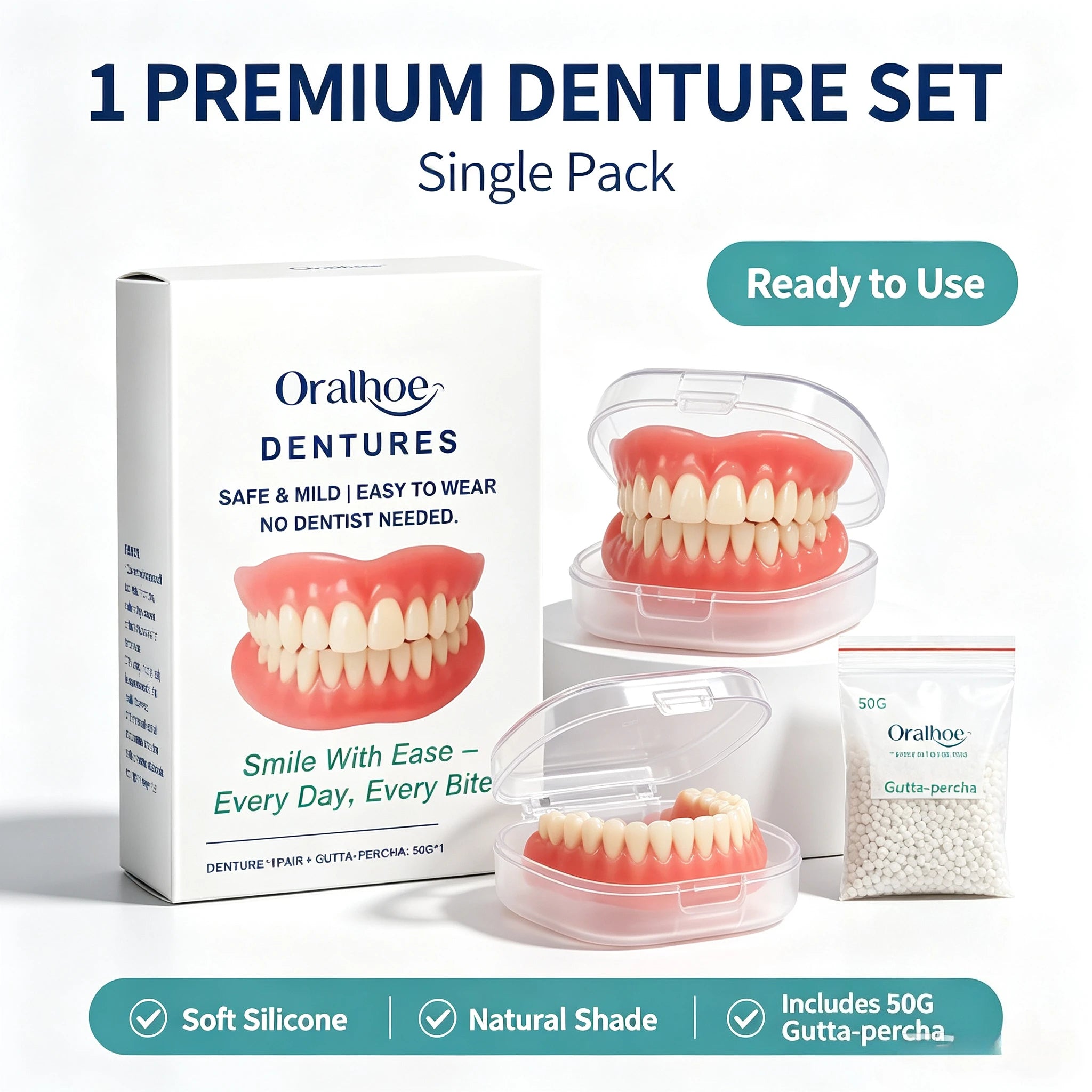 Adjustable Cosmetic Dentures for a Natural Looking Smile - 7
