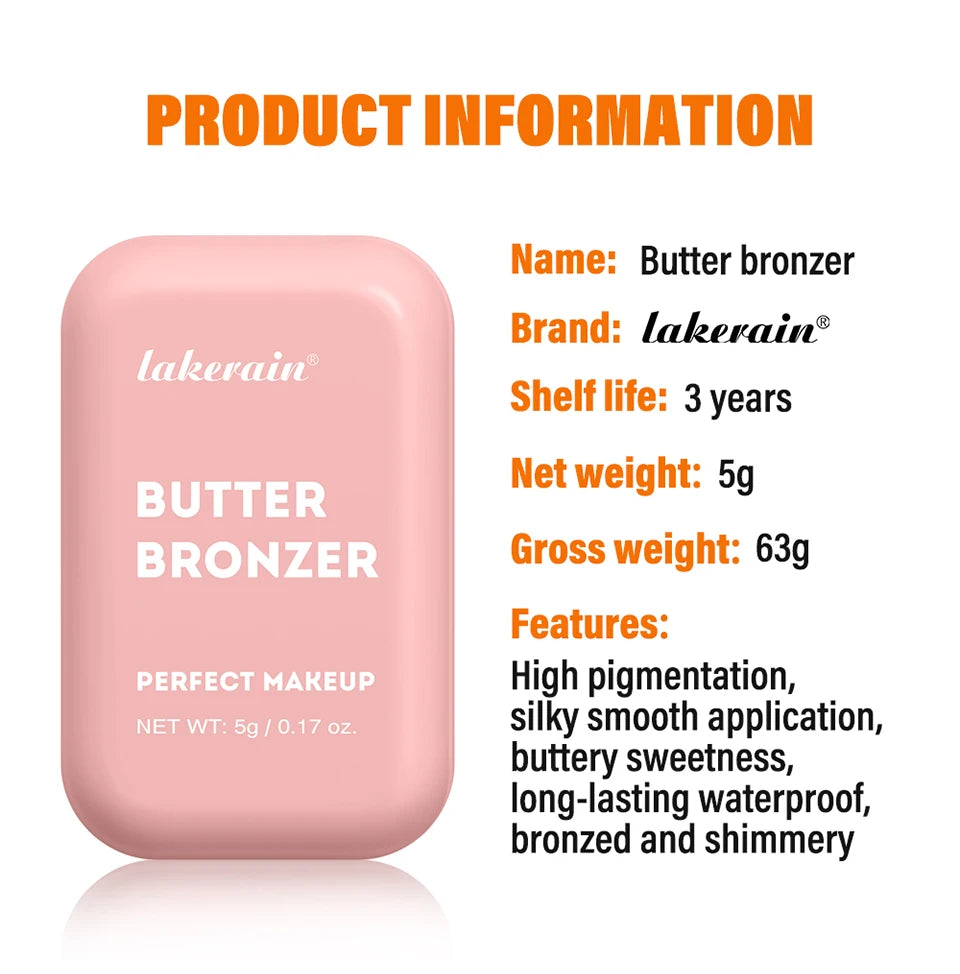 Butter Bronzer Powder for Sculpted and Healthy Looking Skin - 15