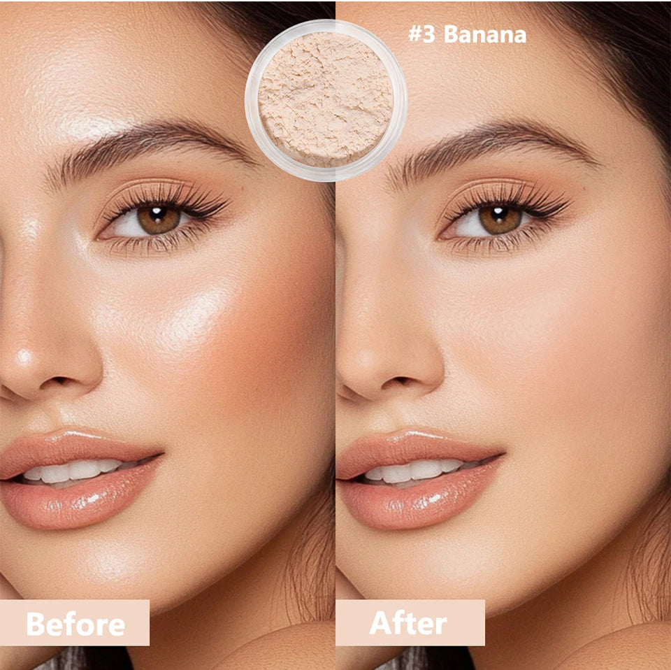 Set and Bake Powder for a Smooth Matte Finish