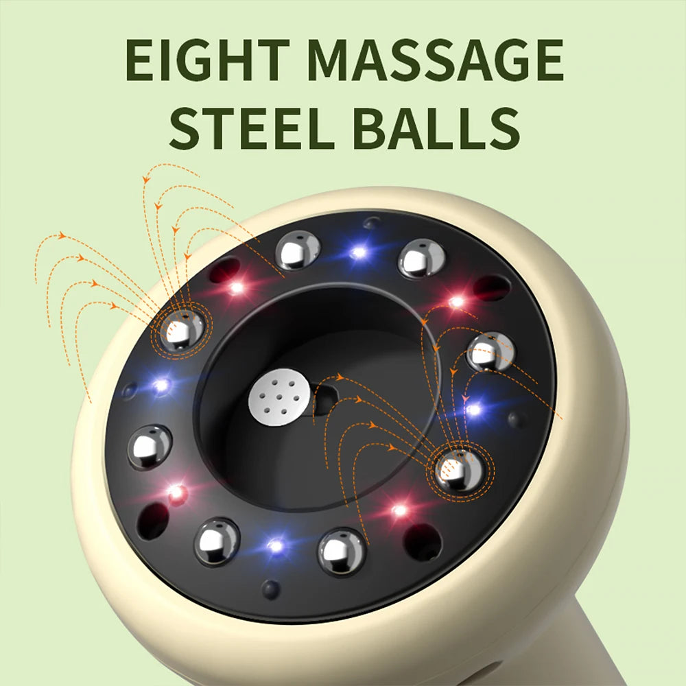 Electric Cupping and Gua Sha Massager with Heating